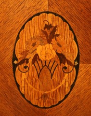 Inlaid Satinwood French Tall Completely Restored China Liquor TV Cabinet MINT!