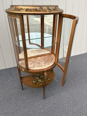 67291 Louuis XV Hand Made Curio Cabinet