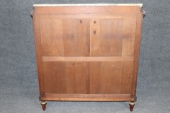 Superb French Breche D Violette Marble Brass Bronze Mounted Vitrine
