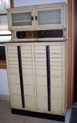 Antique 1900s Dental Cabinet Industrial Medical Chest Art Deco 18 Drawer Weber