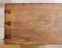 Old Antique Cabinet- Doors, Shelf, Drawer – Very Nice