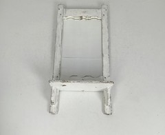 antique wall hanging cabinet medicine comb shaving shelve with mirror hallway ba