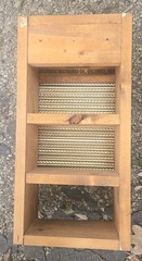 Vintage Dubl Handi Smaller Washboard Cabinet Great Condition
