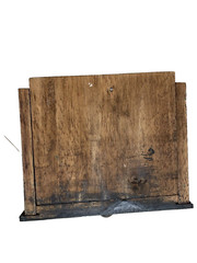 Hand Made Solid Wood Vtg Office Utility Old Farmhouse Wall Mount 3 Drawr Cabinet