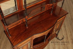 Antique Edwardian Inlaid Rosewood Sideboard