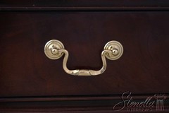 65746: STICKLEY Chippendale Style 4 Door Mahogany Breakfront