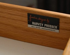 Harvey Probber Mahogany Credenza, Mid-Century Modern, USA, 1950s