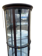 65442 PULASKI Bow Glass Curio China Cabinet