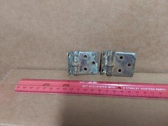 Set of 6 upper door hinges for Sellers kitchen cabinet original