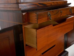 Mellier & Co English Rosewood Humidor Cabinet, circa 1880