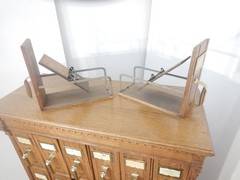 VICTORIAN OAK FILE 18 drawer CABINET Edwardian 1900’s