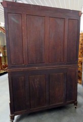 Incredible Mahogany Signed Francois Linke Directoire China Cabinet