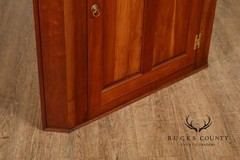 Federal Style Cherry Custom Quality Corner Cabinet