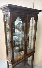 66438 Maple American Furniture Curio China Cabinet