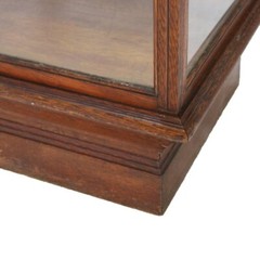 Antique Oak Country Store Display Cabinet C1910