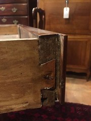 HANDMADE FRENCH PROVINCIAL FRUITWOOD PEWTER CUPBOARD C. 1810