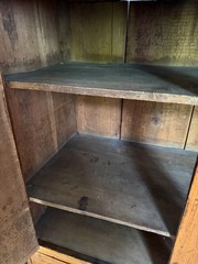 19th Century New England Butternut Blanket Press or Linen Cupboard