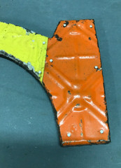 Decorative Salvaged Tin Ceiling 17″ Patchwork Mix Color Letter C Metal 217-25B