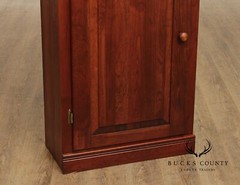Woxall Woodcraft Custom Solid Cherry One Door Cabinet