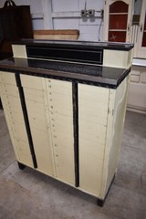 Antique Art Deco Medical Dental Cabinet, American Cabinet Co