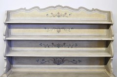 Italian Provincial French Country Large Cupboard Cabinet Hutch by Trouvailles