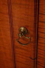 Louis Irion Tiger Maple Corner Cabinet*