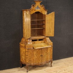 Venetian trumeau wood mirrors furniture sideboard 20th century writing cabinet