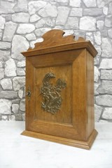 Antique German Wall Cabinet Medicine Cabinet Hanging Cabinet around 1900