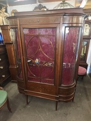 Antique Showcase Cabinet