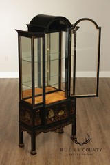 Chinoiserie Lacquered Display Cabinet