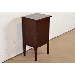 Antique Mission Arts & Crafts Mahogany Music Cabinet, Circa 1900