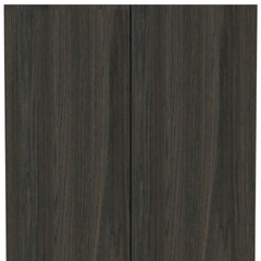 71″ Dark Brown Wood Pantry Or Storage Closet