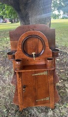 SUPERB Antique “Shop of the Crafter” Liquor Cabinet – Stickley Era!