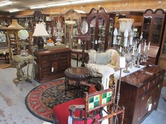 62867 Mahogany Curio China Cabinet