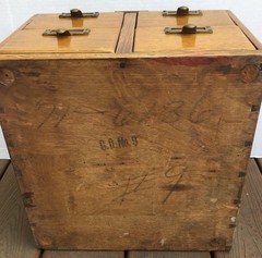 Vintage 4 Drawer Wooden Card Catalog File Cabinet Library Bureau Sole Makers