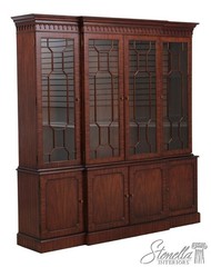 72932: MAITLAND SMITH Mahogany Georgian Style Breakfront