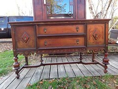 Antique/Vintage China Cabinet/Hutch/Buffet/Credenza