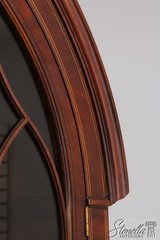 L73559 BAKER Historic Charleston Dome Top Mahogany China Cabinet