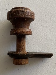 VINTAGE Wooden Latches for wood cabinets- set of 2