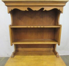 Vintage Country Style Maple Cabinet Server