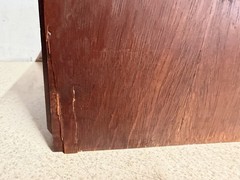 Antique 2 Drawer Weis Library Card Filing Cabinet U.S. Civil Engineers Corps