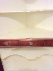 Vintage Corner Cabinet