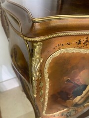 19th Century Vernis Martin Style Painted Cabinet