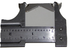 Hoosier Cabinet Hinge Nickel Plated Brass For Lower Door – Pair