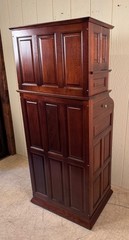 Antique Mahogany Deluxe Model Ransom & Randolph Dental Cabinet Model #35