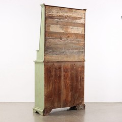 Ancien Double Top Cupboard Baroque Fir Italy XX Century