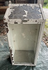 1900 French Paris Antique Medical Glass Cabinet Flicoteaux, Boutet & Cie