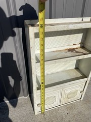 Vintage 1950’s Mid Century Metal Bathroom Kitchen Medicine Cabinet Storage NL
