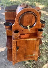 SUPERB Antique “Shop of the Crafter” Liquor Cabinet – Stickley Era!