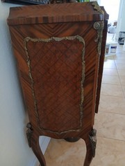 19th Century Vernis Martin Style Painted Music Cabinet